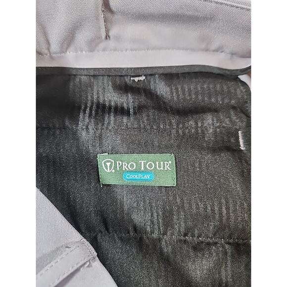 Pro Tour‎ Men's Cool Play Golf Shorts Grey Size 38 - Picture 4 of 5
